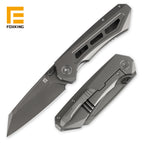 Foxking Warden S35VN Titanium Folding Knife