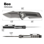 Foxking Bee Titanium EDC Pocket Knife