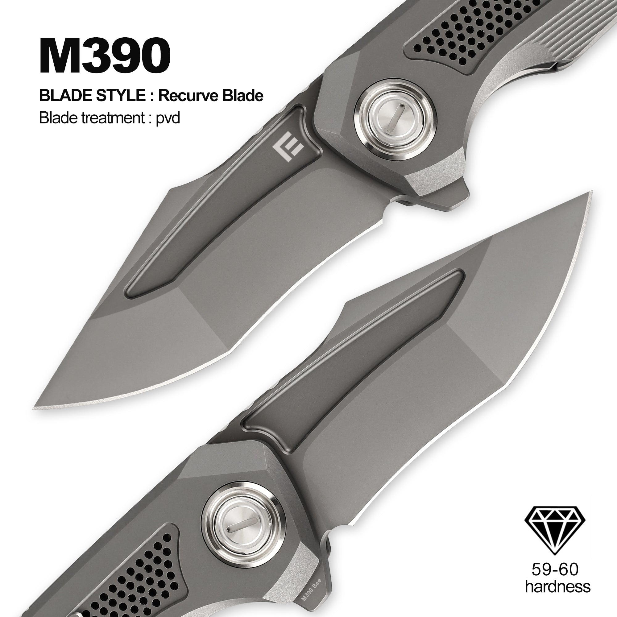 Foxking Bee Titanium EDC Pocket Knife