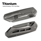 Foxking Warden S35VN Titanium Folding Knife
