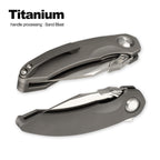 Foxking Ronin M390 Titanium EDC Knife