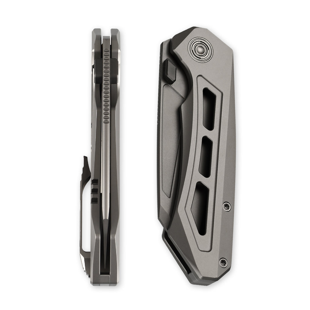 Foxking Warden S35VN Titanium Folding Knife