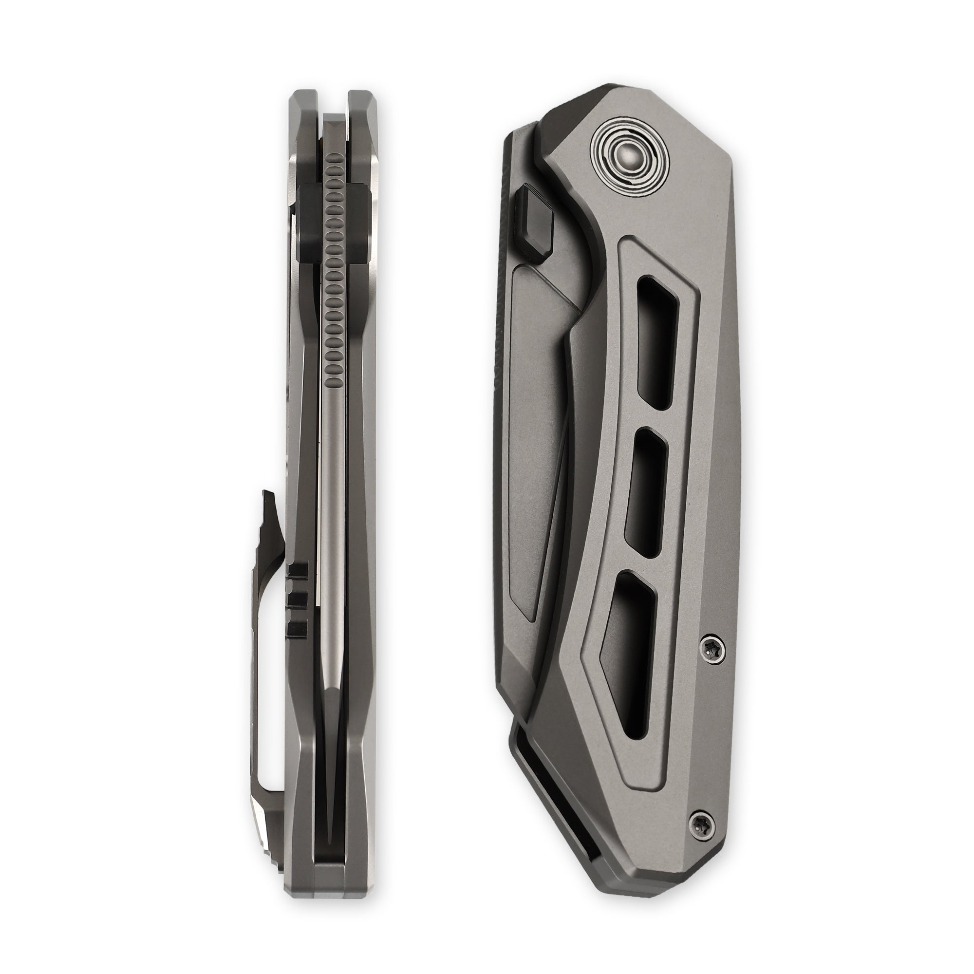 Foxking Warden S35VN Titanium Folding Knife